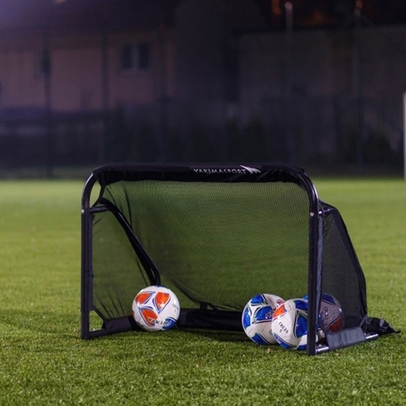 Bramka piłkarska GIZA 1,2m x 0,8m | 120cmx80cm Niebieski