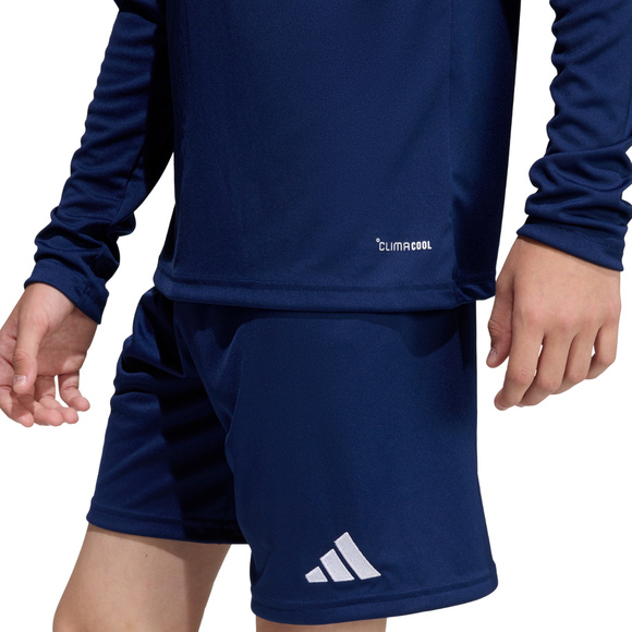 Koszulka dla dzieci adidas Entrada 26 Long Sleeve Jersey granatowa KF5877