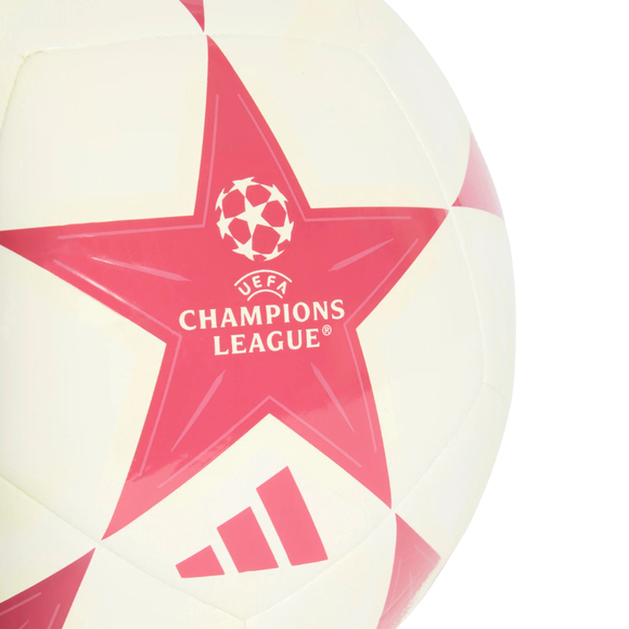 Piłka nożna adidas 26/27 Real Madrid Club biało-różowa KE5109