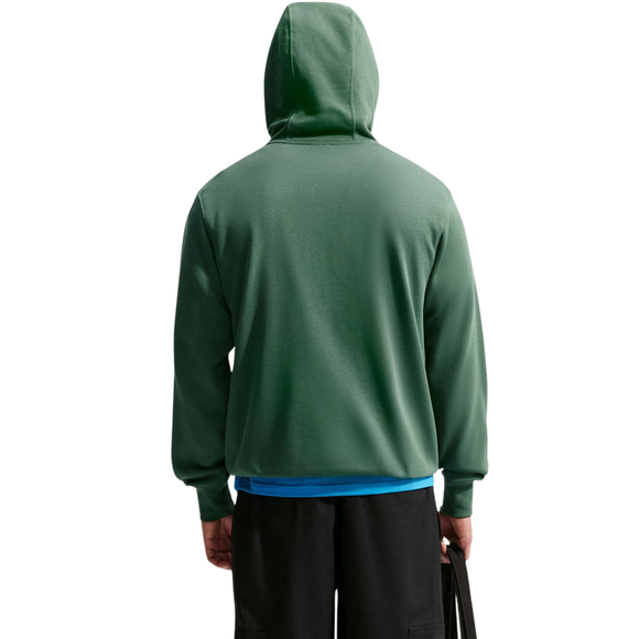 Bluza męska Nike Club FT PO Hoodie zielona FN3866 323