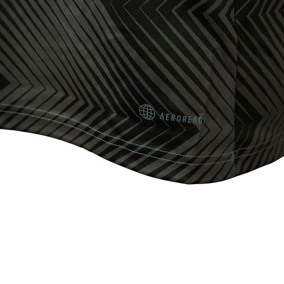 Koszulka męska adidas miCond22 Jersey szaro-czarna HB5392