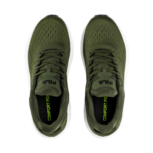 Buty męskie Fila Retron ciemnozielone FFM0477 63213