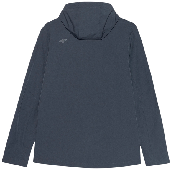 Kurtka męska softshell 4F M043 ciemny szary 4FSS23TSOFM043 23S