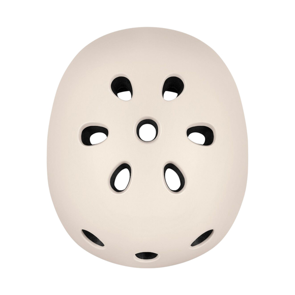 Kask rowerowy Spokey Peanut 58-61 cm beżowy 946437