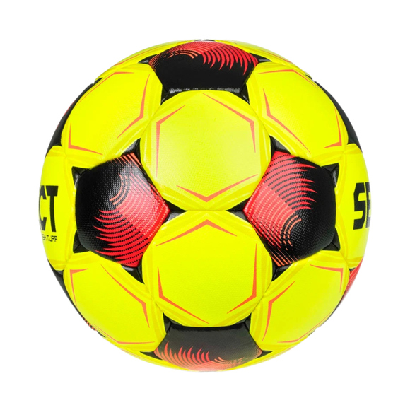 Piłka nożna Select FB Flash Turf v26 Fifa Basic 365.A1N żółto-czerwona 110056