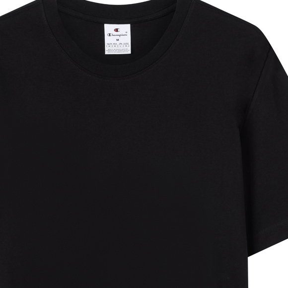 Koszulka męska Champion Short Sleeve T-shirt 2-pak czarna 220267 KK001