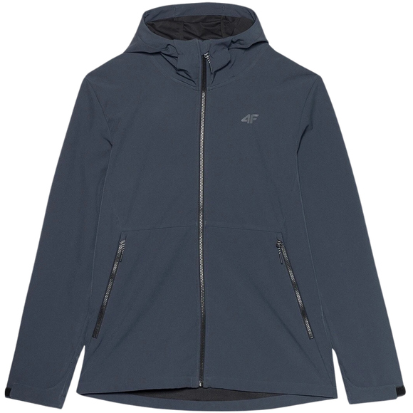 Kurtka męska softshell 4F M043 ciemny szary 4FSS23TSOFM043 23S