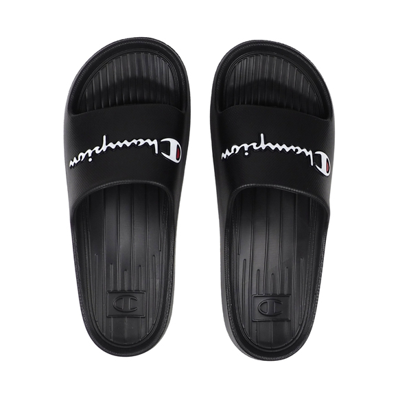 Klapki męskie Champion Cabana Slide czarne S22413 KK001