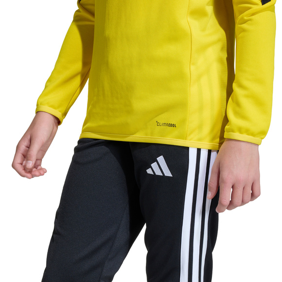 Bluza dla dzieci adidas Tiro 26 League Training Top żółto-czarna JY7158