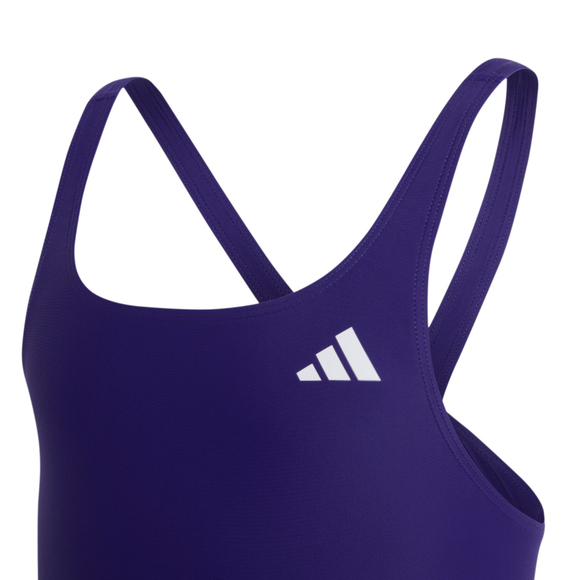 Kostium kąpielowy dla dzieci adidas V-back fioletowy KS2955