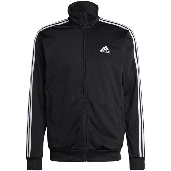 Dres męski adidas Basic 3-Stripes Tricot czarny IC6747