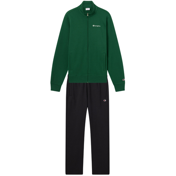 Dres męski Champion Sweatsuit zielono-czarny 221786 GS559