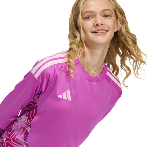 Koszulka dla dzieci adidas Tiro 26 Competition Goalkeeper Jersey Long Sleeve różowa KB5242