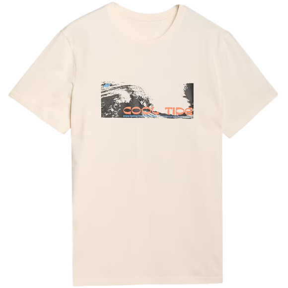 Koszulka męska 4F M2030 złamana biel 4FWSS25TTSHM2030 11S