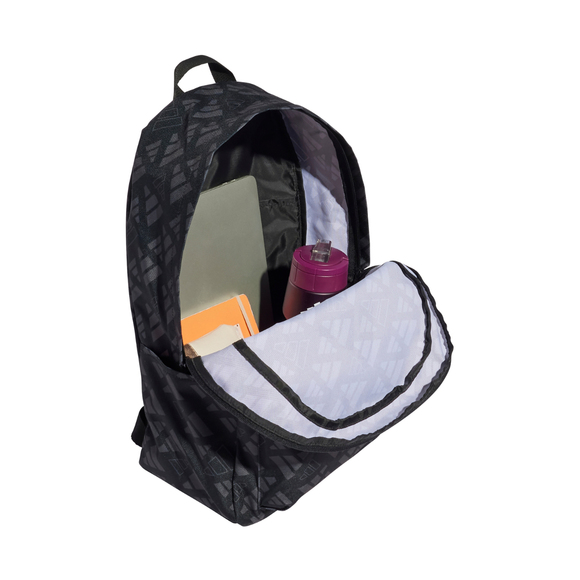 Plecak adidas Classic Monogram Graphic czarno-szary JX1257