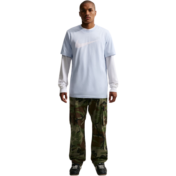 Koszulka męska Nike Nsw Tee Icon Swoosh błękitna DC5094 408