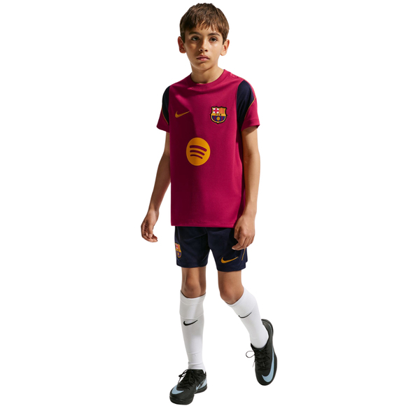 Koszulka dla dzieci Nike FC Barcelona Strike bordowa II3237 621