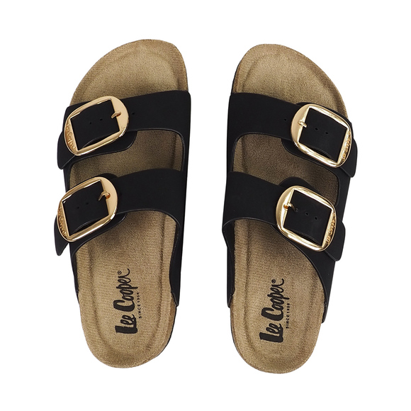 Klapki damskie Lee Cooper czarne LCW-25-35-3486LA