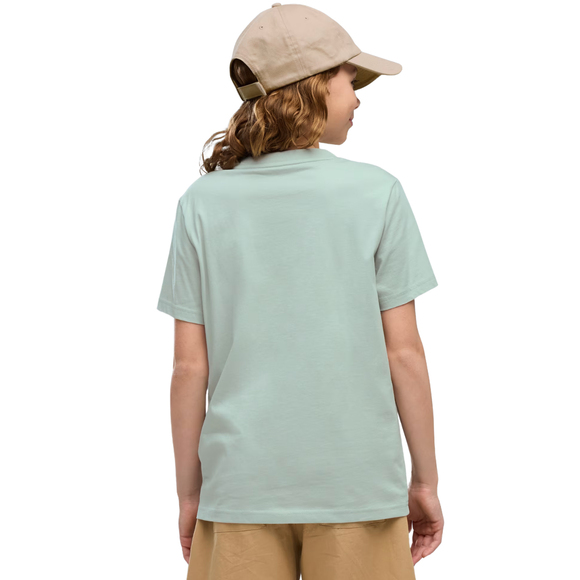 Koszulka dla dzieci Puma ESS Centered Cat Logo Tee miętowa 692972 29