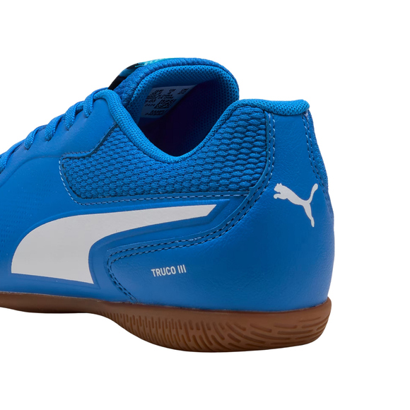 Buty piłkarskie dla dzieci Puma Truco III niebieskie 108576 03