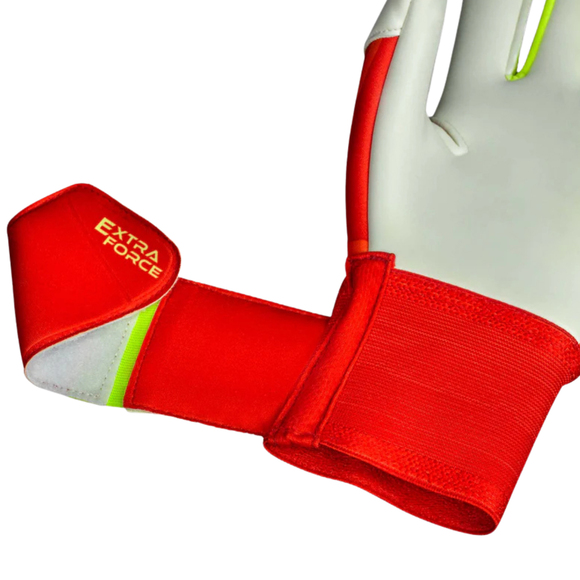 Rękawice bramkarskie Select Extra Force 55 v26 czerwono-pomarańczowe 500092
