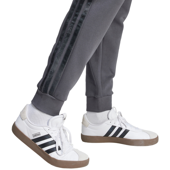 Spodnie męskie adidas AOP Colourblock szare JM1716