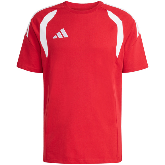 Koszulka męska adidas Tiro 26 League Tee czerwona KC3697