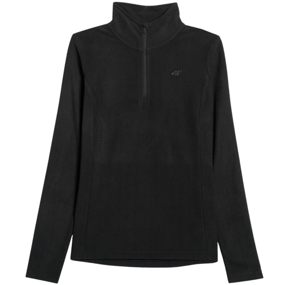 Bluza polarowa damska 4F F063 głęboka czerń 4FWAW25UFLEF063 20S