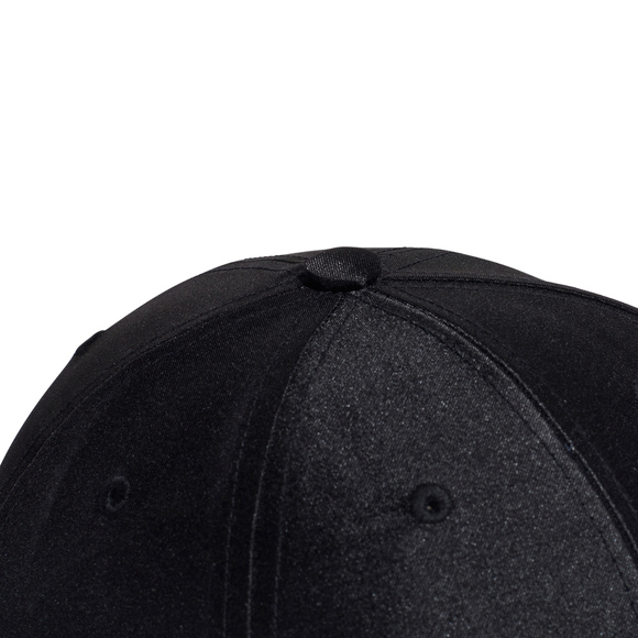 Czapka z daszkiem męska adidas Satin Baseball Cap czarna OSFM HA5550