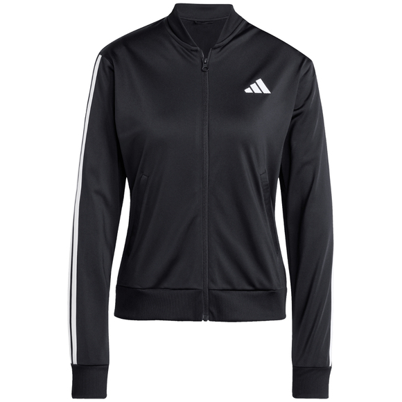 Dres damski adidas Essentials 3-Stripes TrackSuit czarny JD5434