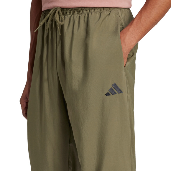 Spodnie męskie adidas Essentials Small Logo Stanford zielone JF1102