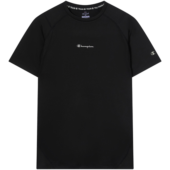 Koszulka męska Champion SS Tee czarna 221381 KK001