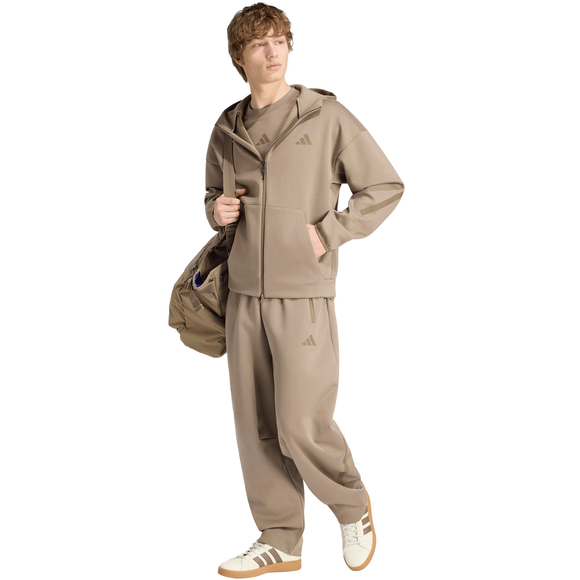 Bluza męska adidas Z.N.E. Full Zip beżowa KF3828