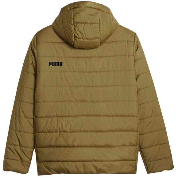 Kurtka męska Puma ESS Hooded Padded brązowa 848938 93