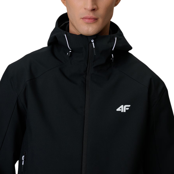 Kurtka męska techniczna 4F M1120 głęboka czerń 4FWSS26TTJAM1120 20S