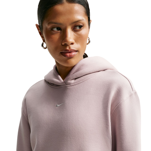 Bluza damska Nike Studio Studio Fleece Medium Weight różowa IM8100 236
