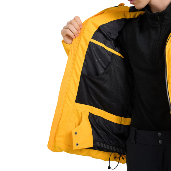 Kurtka narciarska męska 4F M0788 pomarańczowa 4FWAW25TTJAM0788 70S