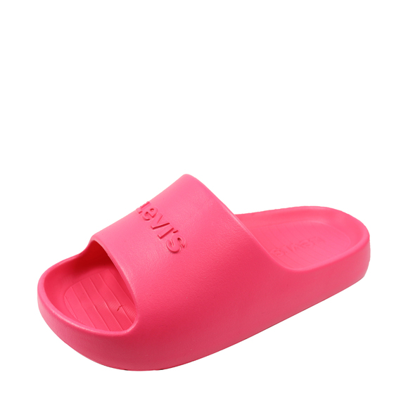 Klapki damskie Levi's Wendy koralowe VWEN0011S-0494