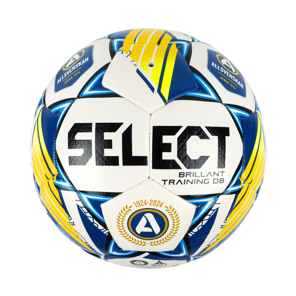 Piłka nożna Select Brillant Training DB Allsvenskan v24 biało-niebiesko-żółta 18933