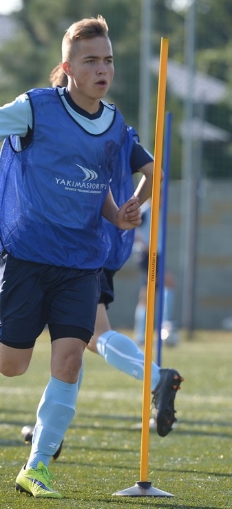 10x Laska treningowa 1 m Niebieski