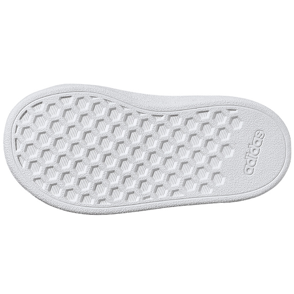 Buty dla dzieci adidas Grand Court Lifestyle Hook and Loop białe HP8917