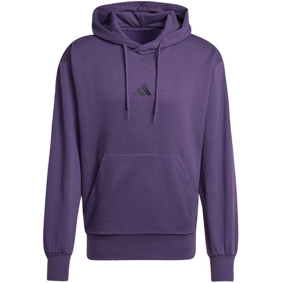 Bluza męska adidas Essentials Feelcozy fioletowa JX5661
