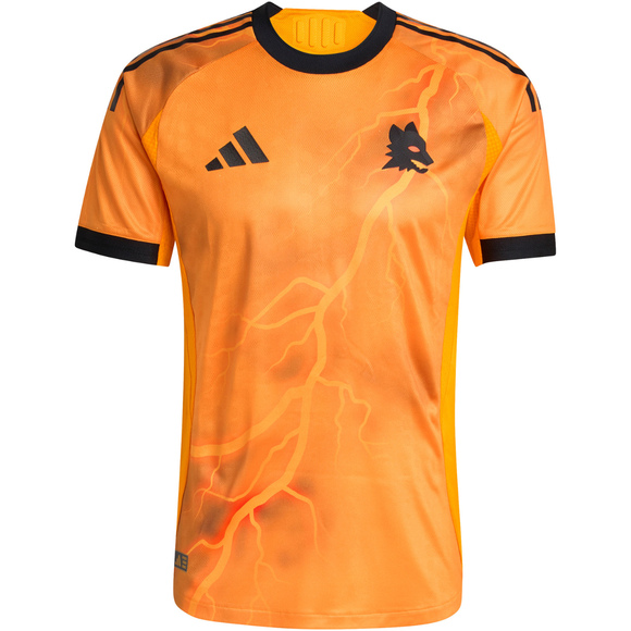Koszulka męska adidas AS Roma 25/26 pomarańczowa JP4801