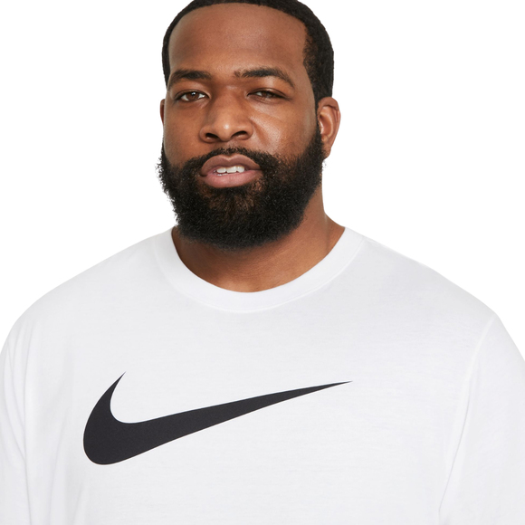Koszulka męska Nike Nsw Tee Icon Swoosh biała DC5094 100