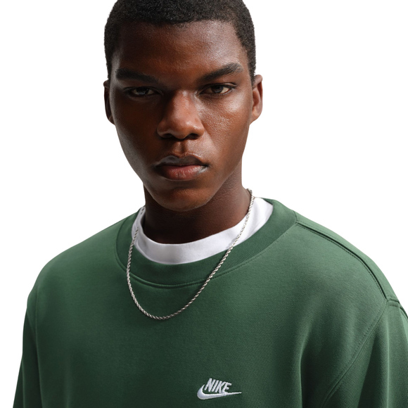 Bluza męska Nike Club BB zielona FN3886 323