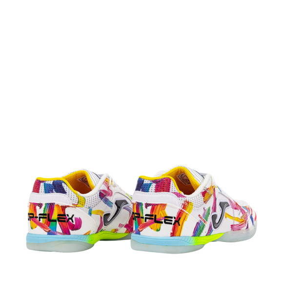 Buty piłkarskie Joma Top Flex Indoor 2676 białe TOPS2676IN