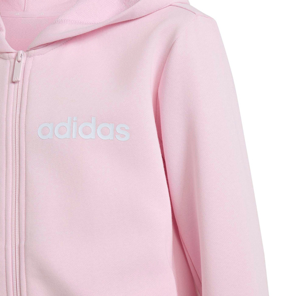 Dres dla dzieci adidas Essentials różowo-szary KR6711