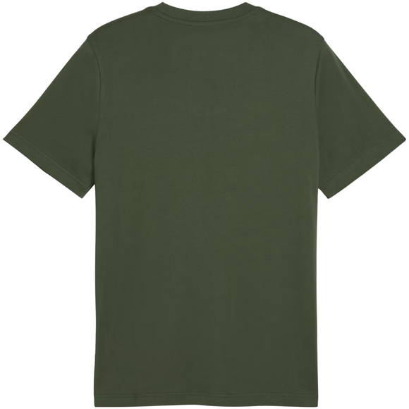 Koszulka męska Puma ESS Small No.1 Logo centered Tee ciemnozielona 692912 86