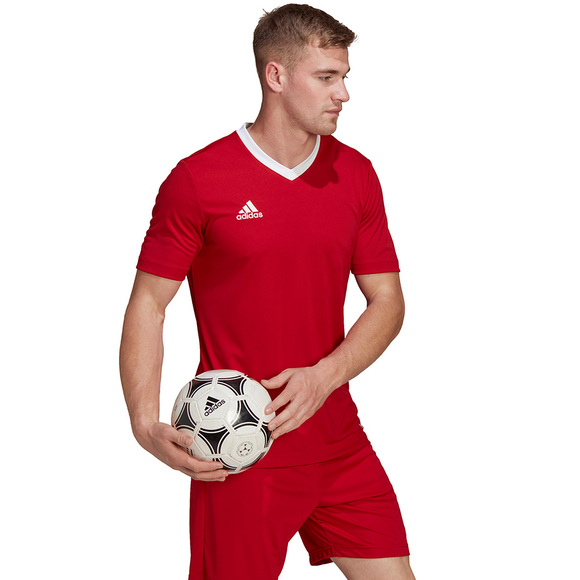 Koszulka męska adidas Entrada 22 Jersey czerwona H61736