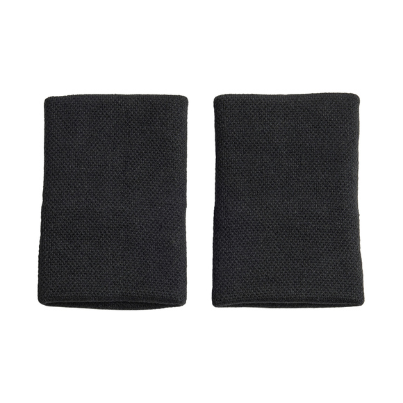 Frotki na rękę adidas Tennis Wristband Large 2 szt. czarne IA7544